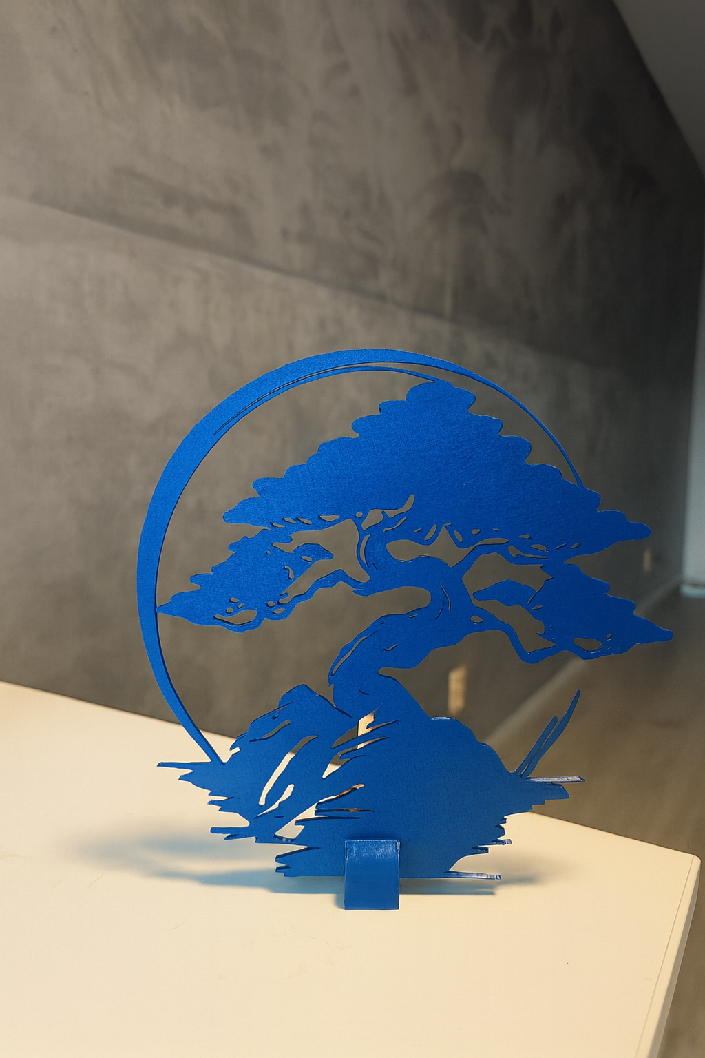 Bonsai with Tealight Holder – Zen & Minimalist Design