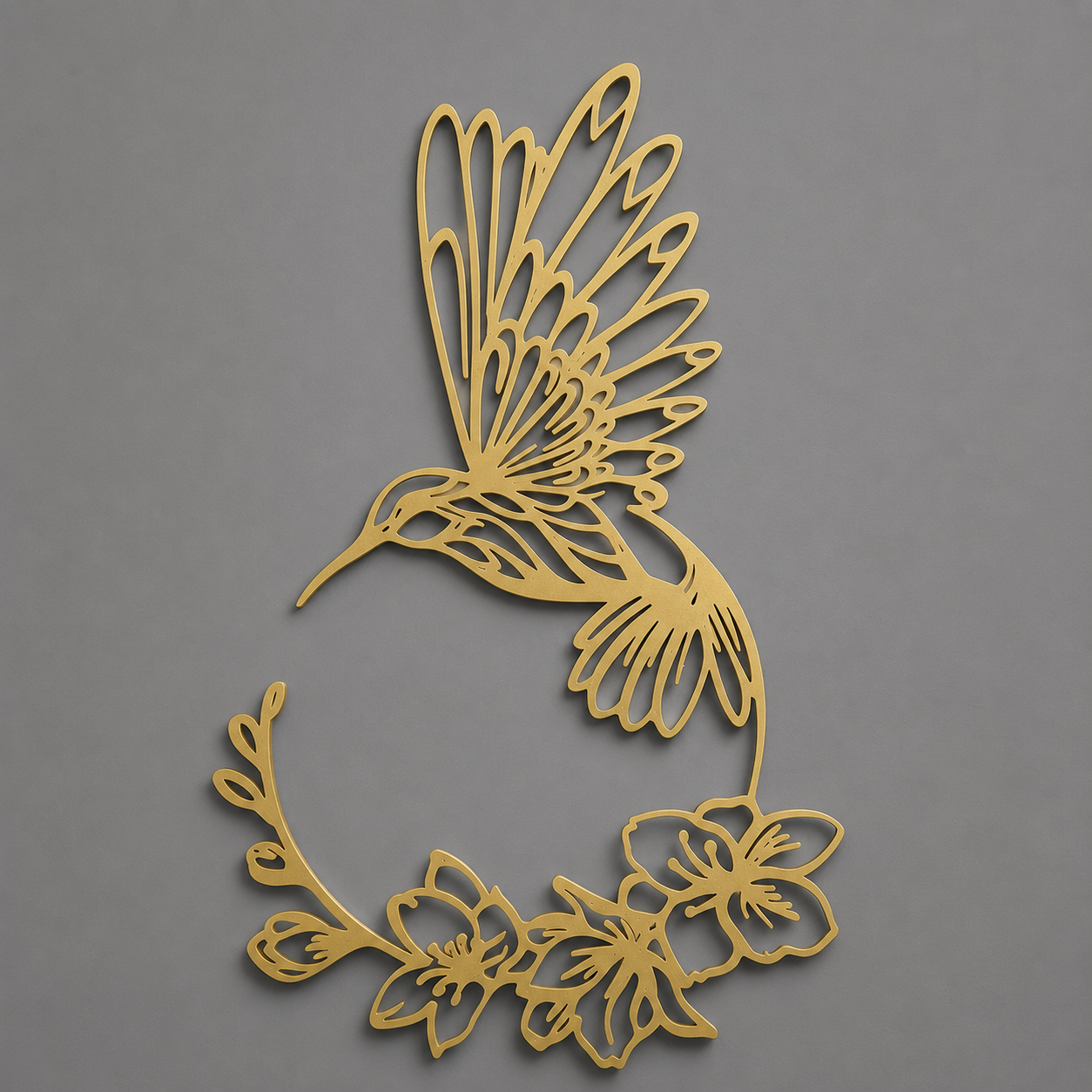 Hummingbird Wall Art – Decorative Wall Piece