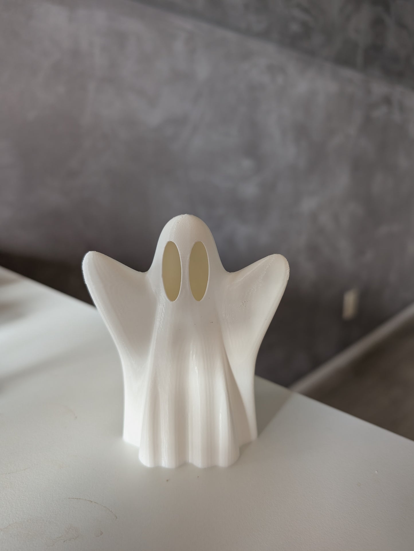 3D-geprinte geest – Halloweendecoratie