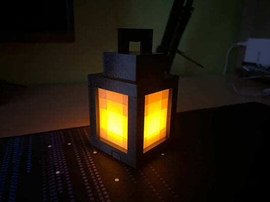 Minecraft-Style St. Martin's Lantern - Lantern for Kids