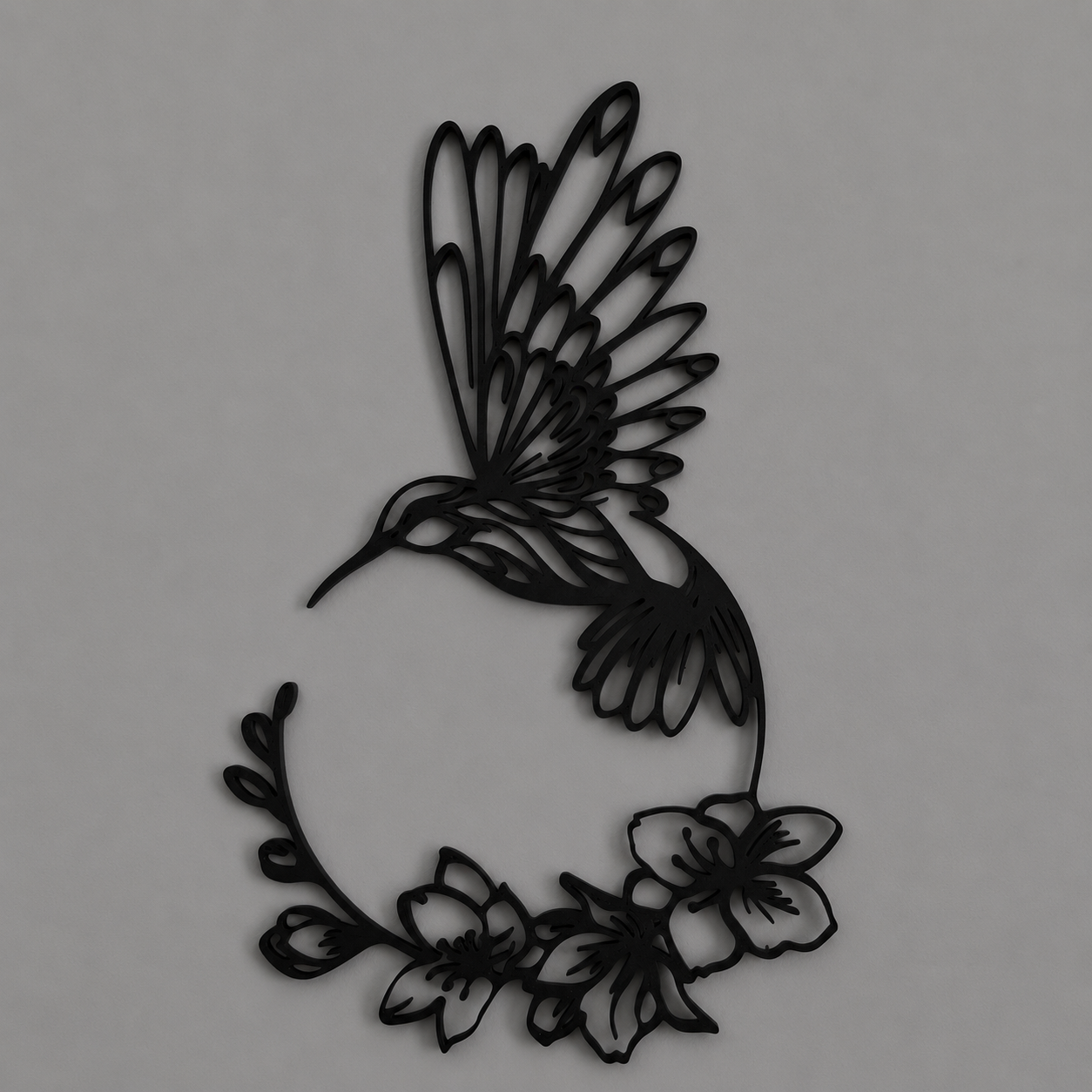 Hummingbird Wall Art – Decorative Wall Piece