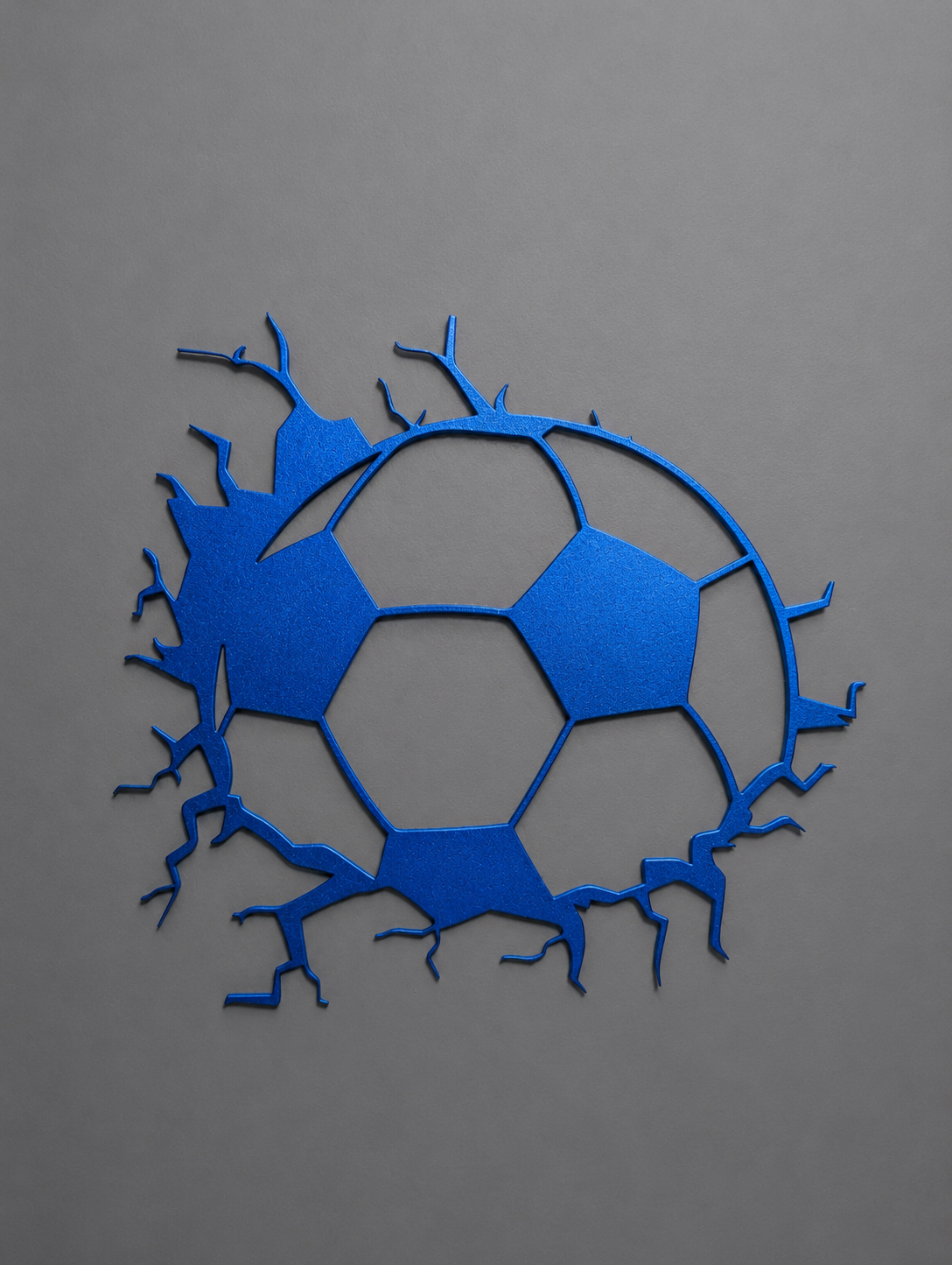 Voetbal muurdecoratie