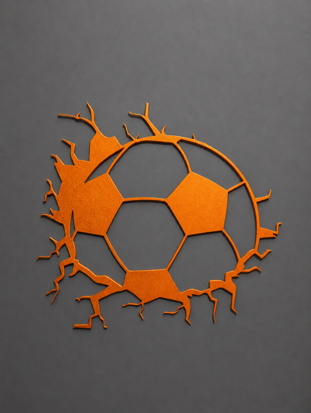 Voetbal muurdecoratie