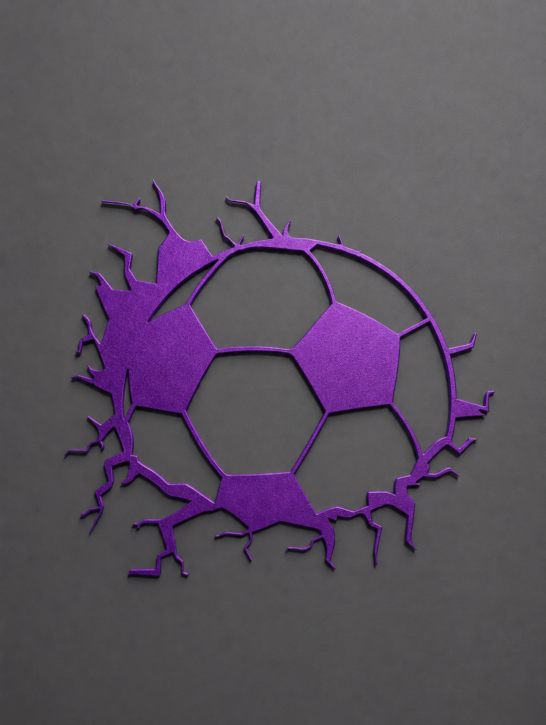 Voetbal muurdecoratie