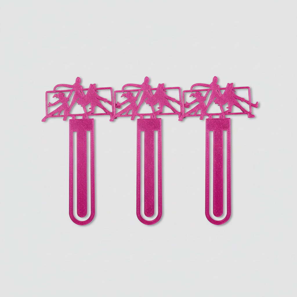 K-Pop Demon Hunter Boekenhouder / Boekenleggerclip (Set van 3)