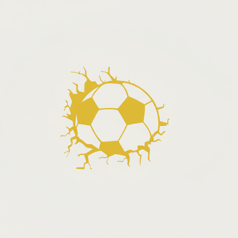 Voetbal muurdecoratie – 3D-geprint ontwerp